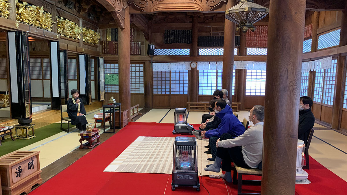 行徳寺と遺徳館見学